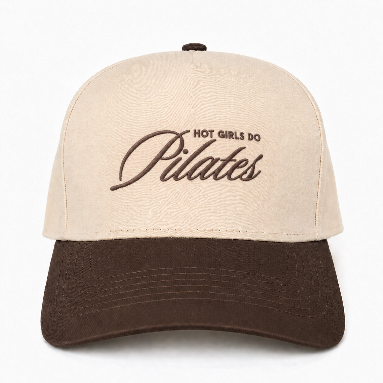 Custom Embroidered Hot Girls Do Pilates Snapback Hat – Trendy Workout Cap