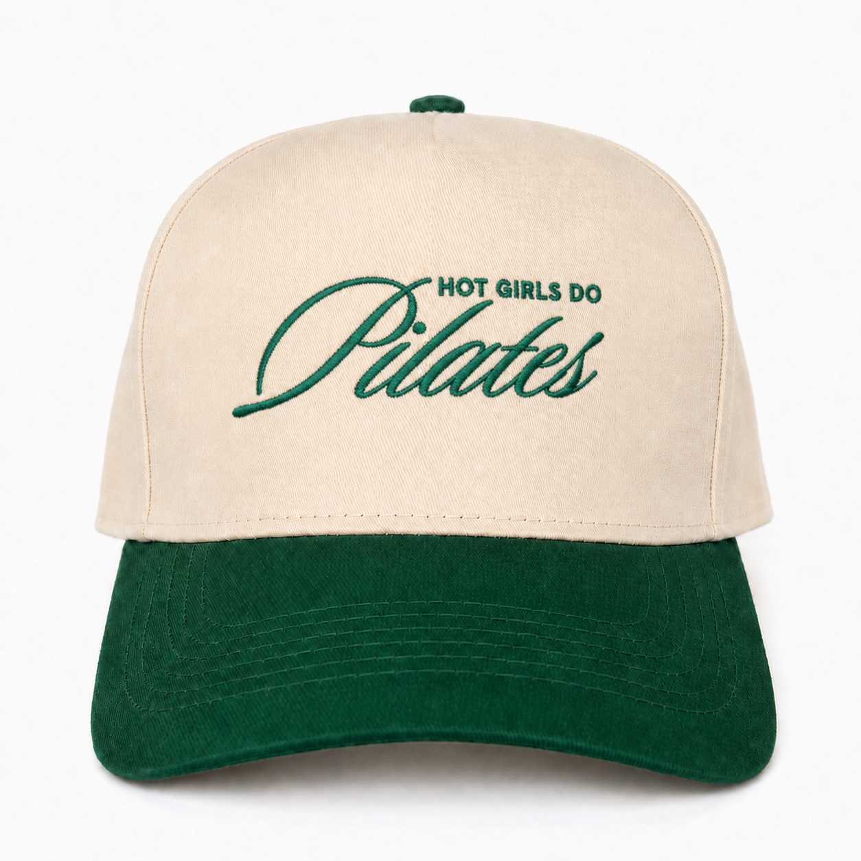 Custom Embroidered Hot Girls Do Pilates Snapback Hat – Trendy Workout Cap