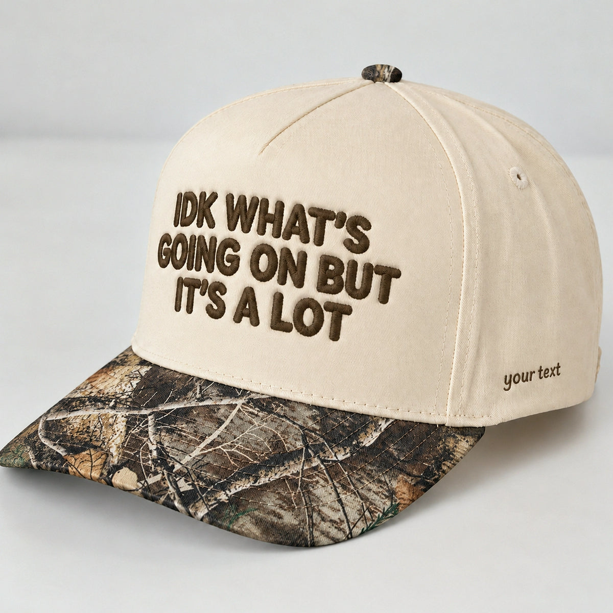 IDK What's Going On But It's A Lot Hat, Chaotic Snapback