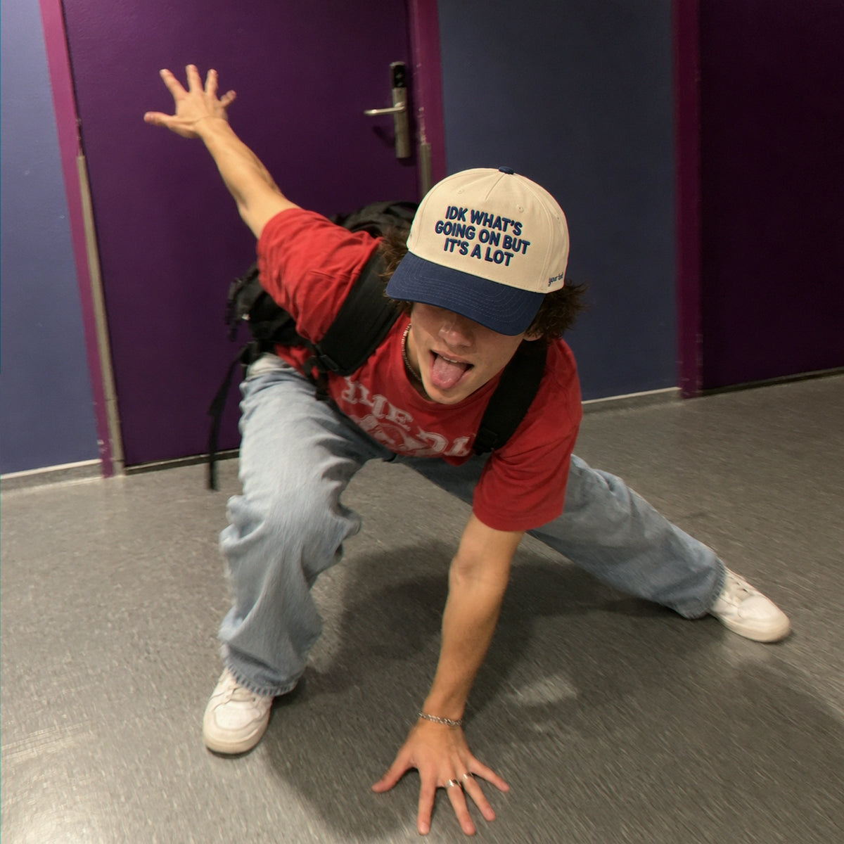 IDK What's Going On But It's A Lot Hat, Chaotic Snapback