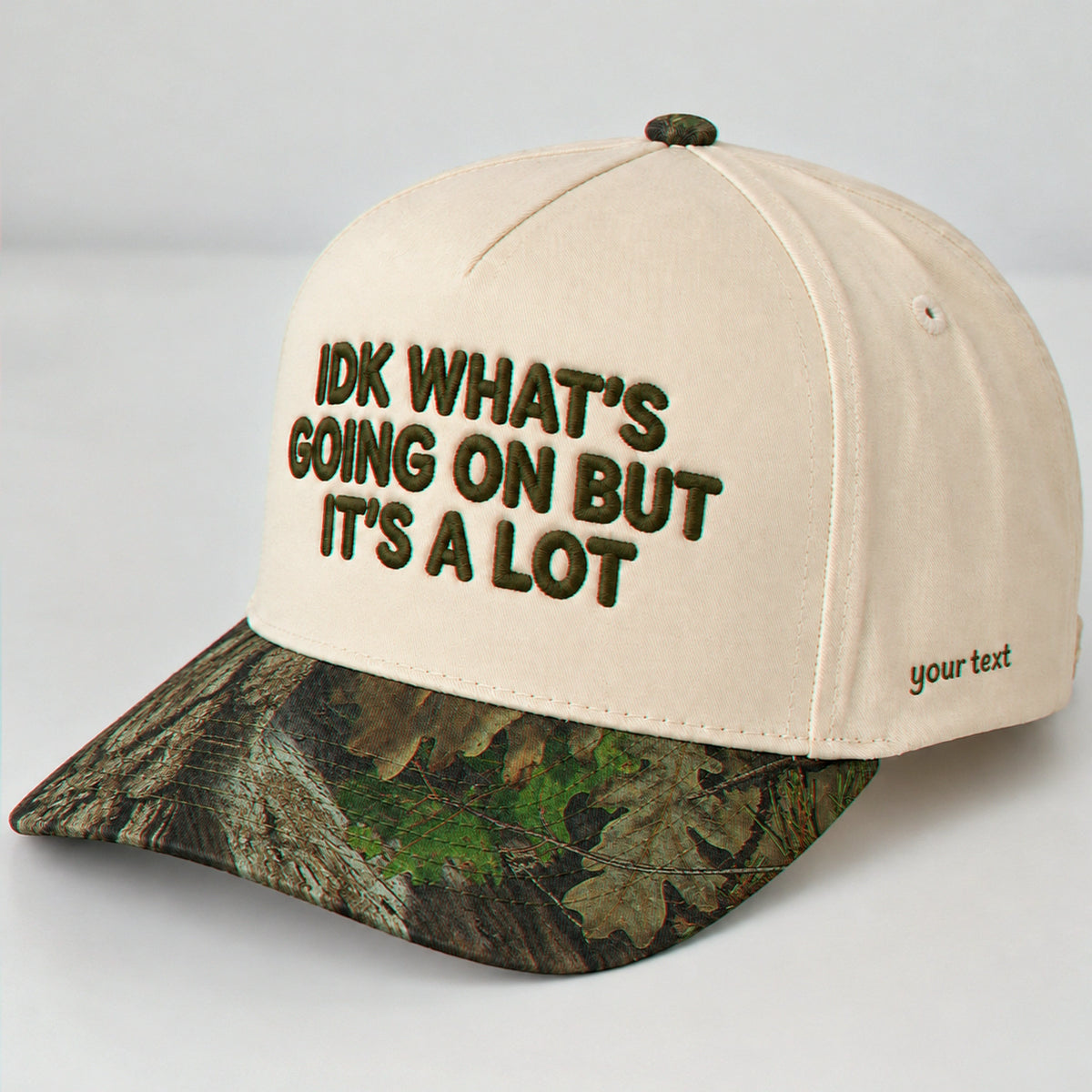 IDK What's Going On But It's A Lot Hat, Chaotic Snapback