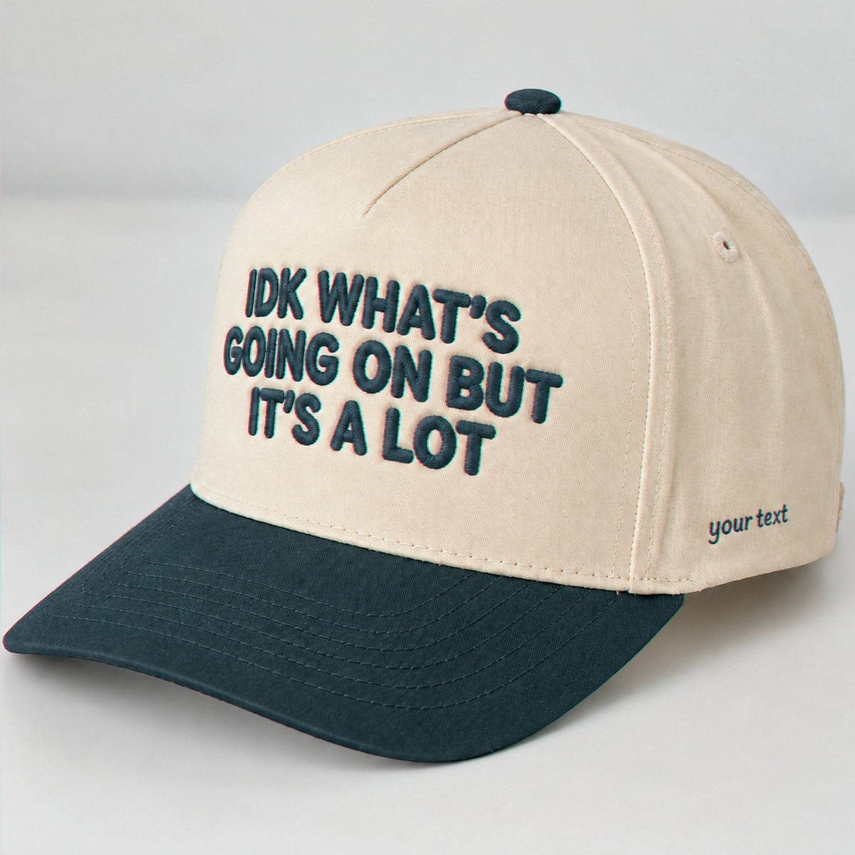 IDK What's Going On But It's A Lot Hat, Chaotic Snapback