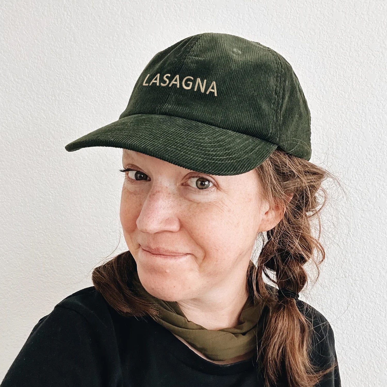 Custom Embroidered Lasagna Hat
