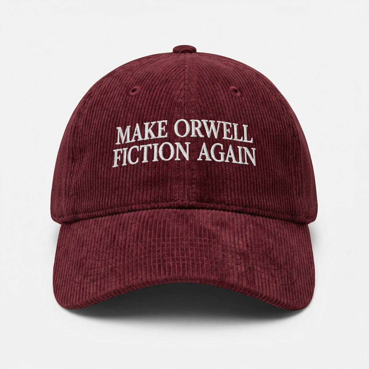 Custom Make Fiction Again Embroidered Hat – Adjustable Baseball Dad Cap