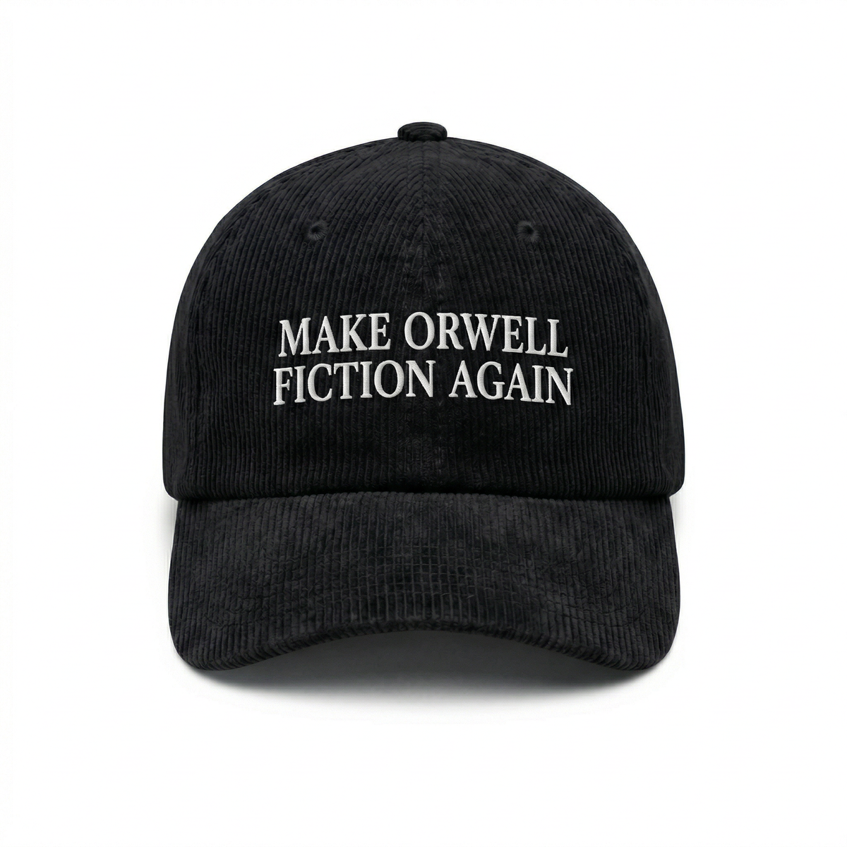 Custom Make Fiction Again Embroidered Hat – Adjustable Baseball Dad Cap