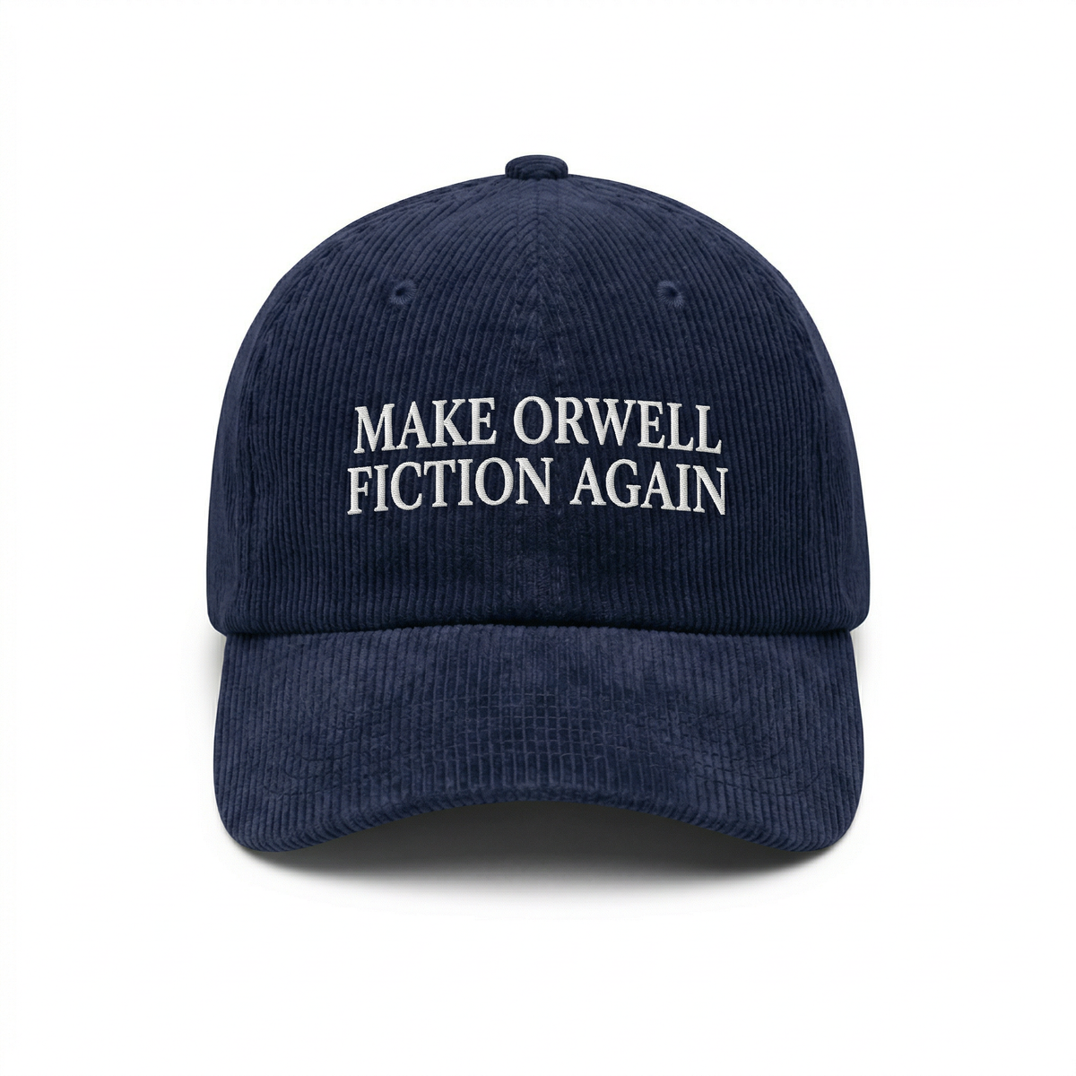 Custom Make Fiction Again Embroidered Hat – Adjustable Baseball Dad Cap