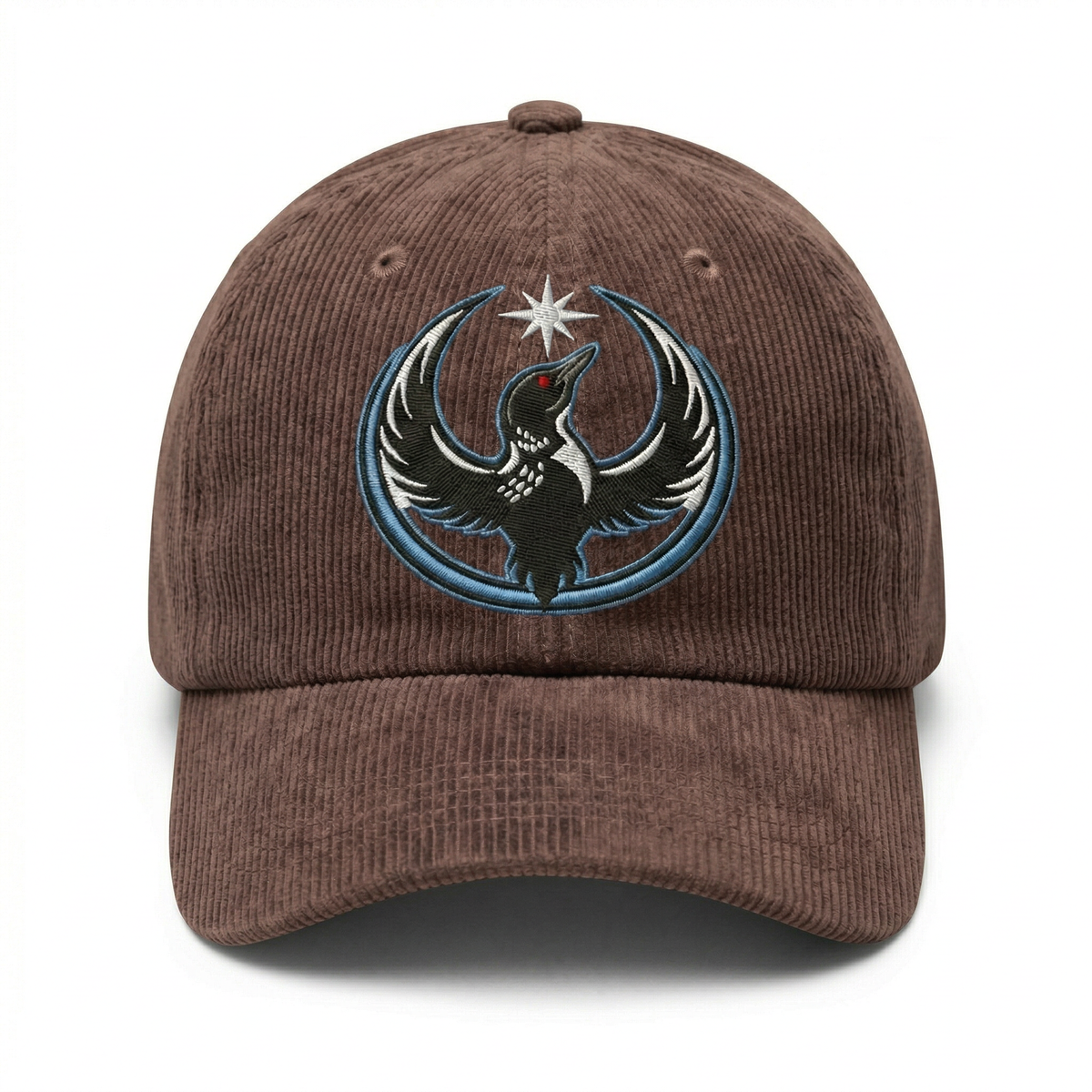 Custom Minnesota Loon Embroidered Dad Hat – MN State Bird Cotton Cap