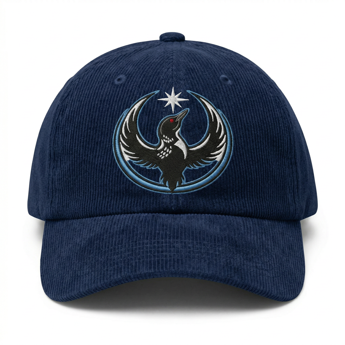 Custom Minnesota Loon Embroidered Dad Hat – MN State Bird Cotton Cap