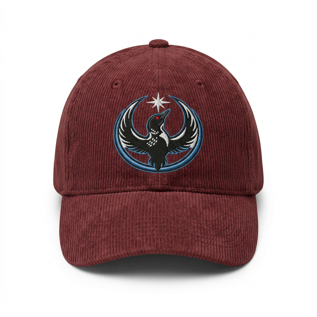 Custom Minnesota Loon Embroidered Dad Hat – MN State Bird Cotton Cap