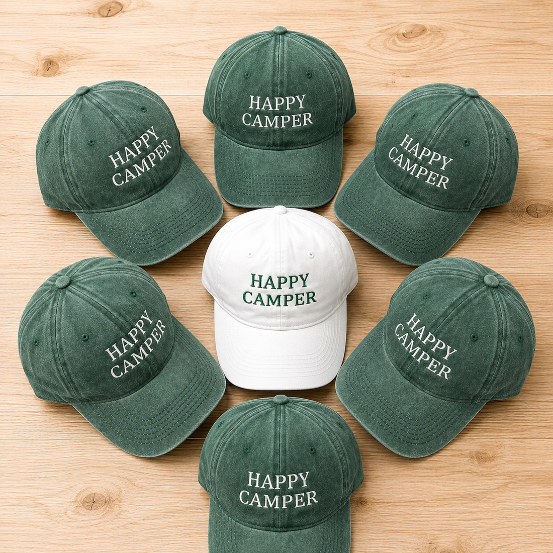 Personalized Bachelorette Camp Party Cap for Bridesmaids