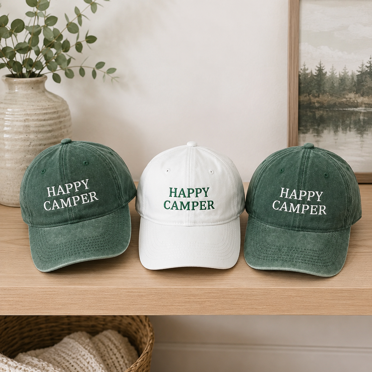 Personalized Bachelorette Camp Party Cap for Bridesmaids