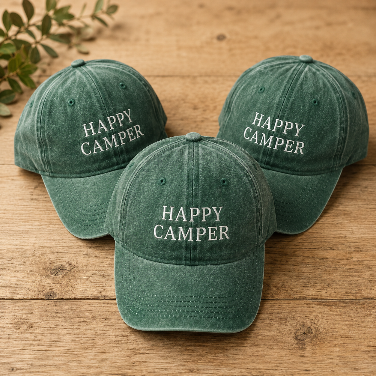 Personalized Bachelorette Camp Party Cap for Bridesmaids