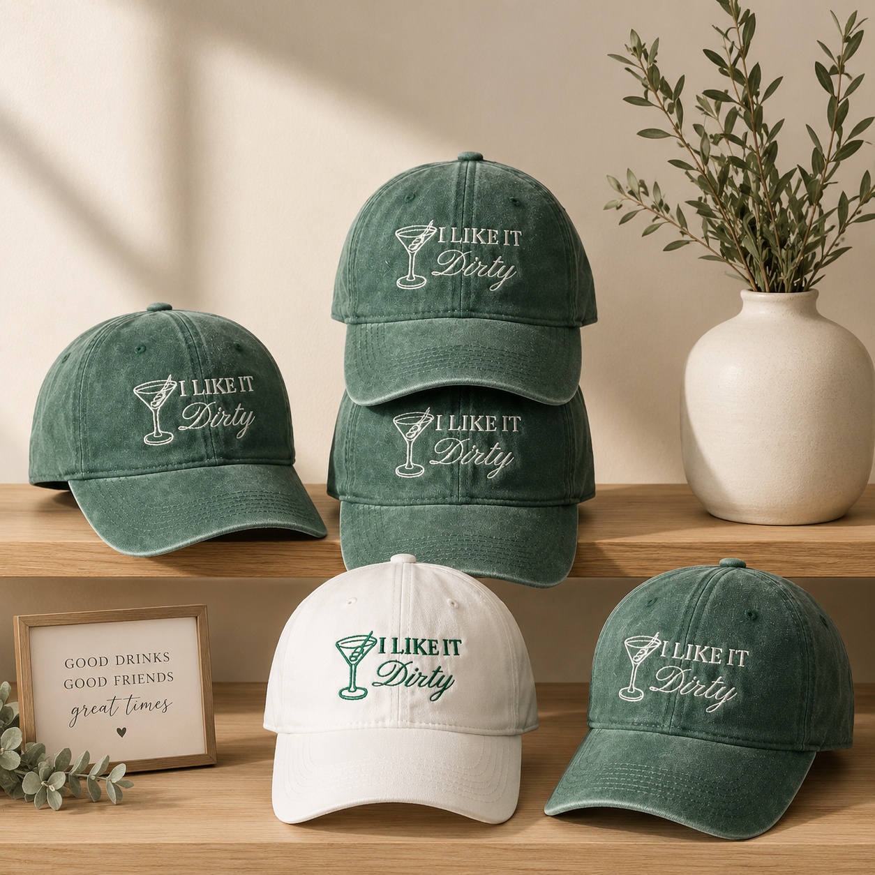 Personalized Bachelorette Camp Party Cap for Bridesmaids
