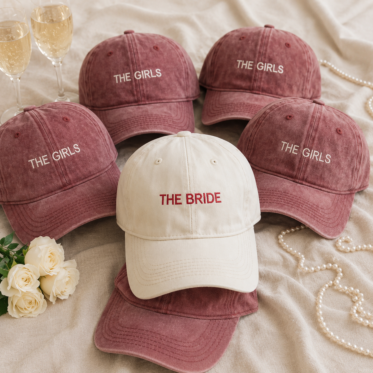 Personalized Bachelorette Party Hat for Bride Squad