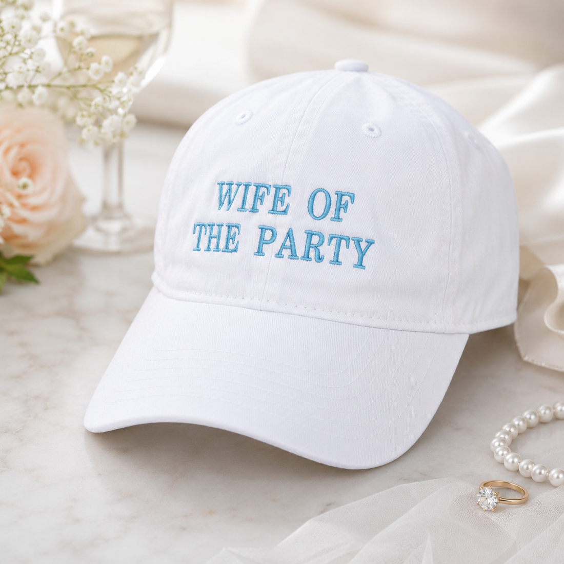 Personalized Bachelorette Party Hat for Bride Squad