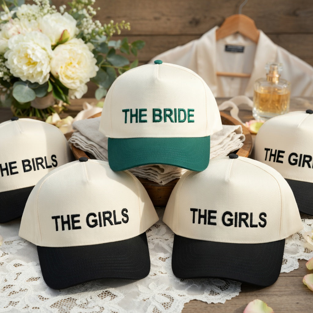 Personalized Bachelorette Snapback Hat - Custom Bride Squad Snapback Hat