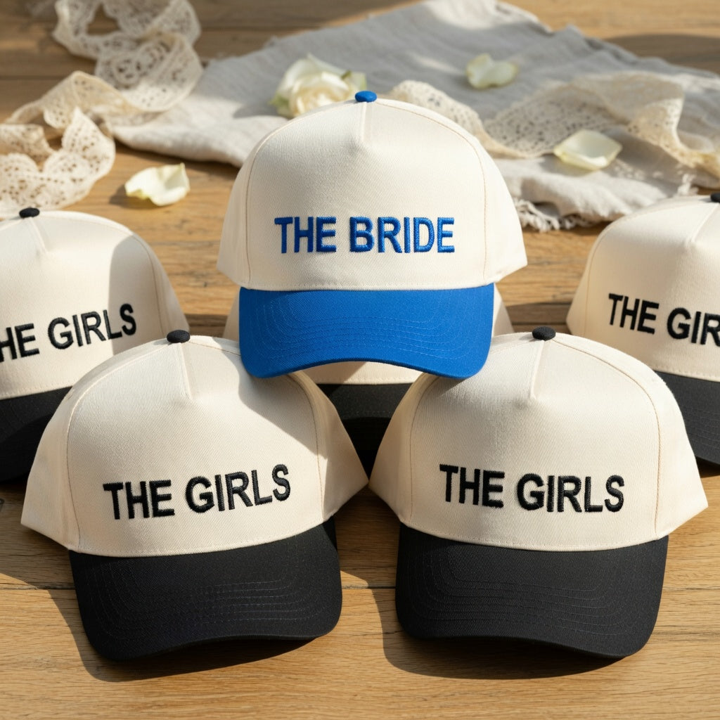 Personalized Bachelorette Snapback Hat - Custom Bride Squad Snapback Hat