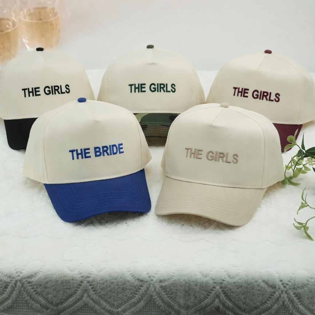 Personalized Bachelorette Snapback Hat - Custom Bride Squad Snapback Hat