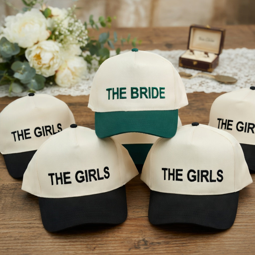Personalized Bachelorette Snapback Hat - Custom Bride Squad Snapback Hat
