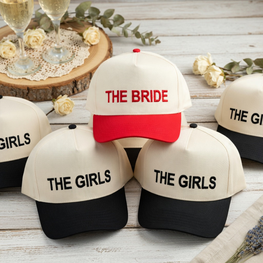 Personalized Bachelorette Snapback Hat - Custom Bride Squad Snapback Hat