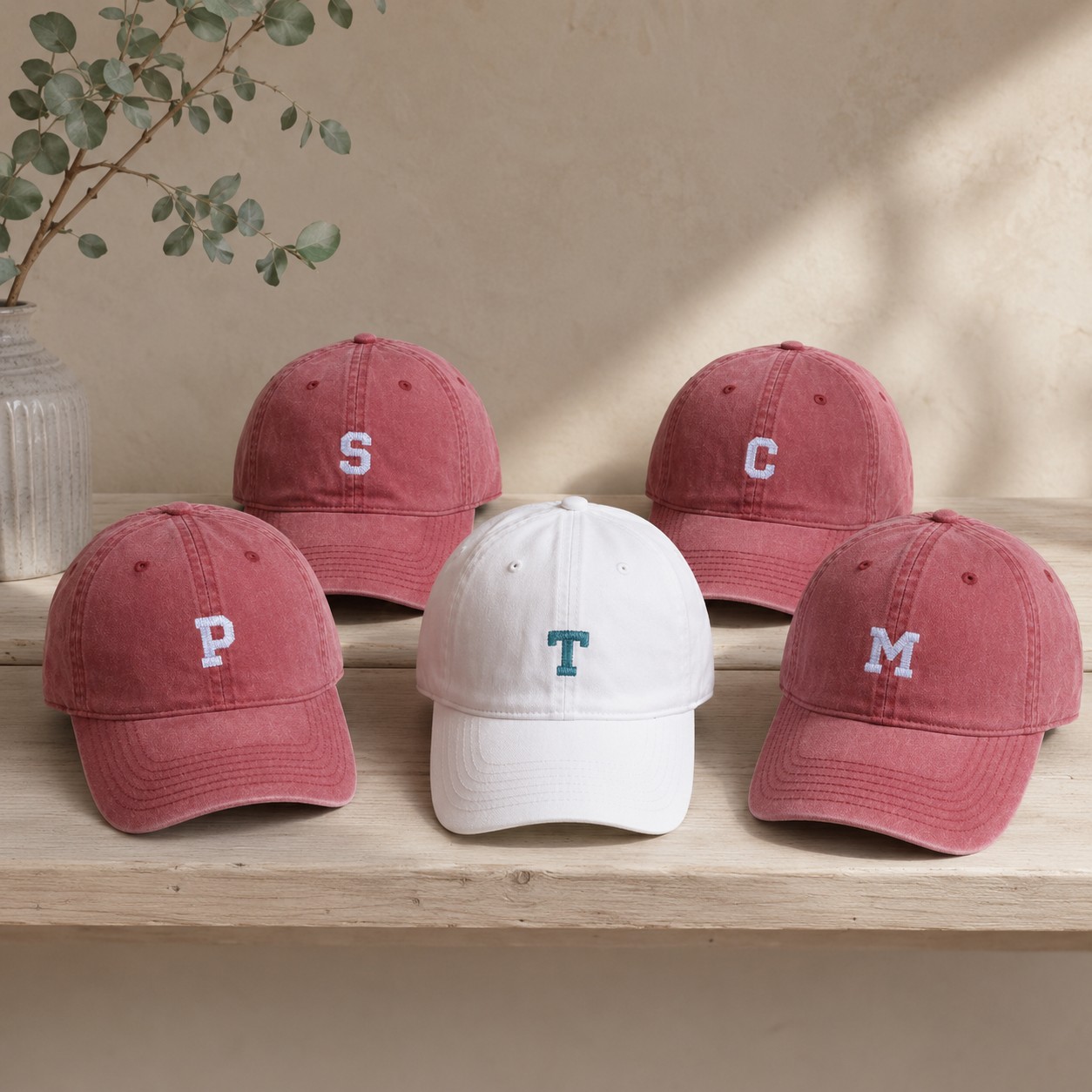 Personalized Bride Squad Baseball Cap With Custom Embroidery