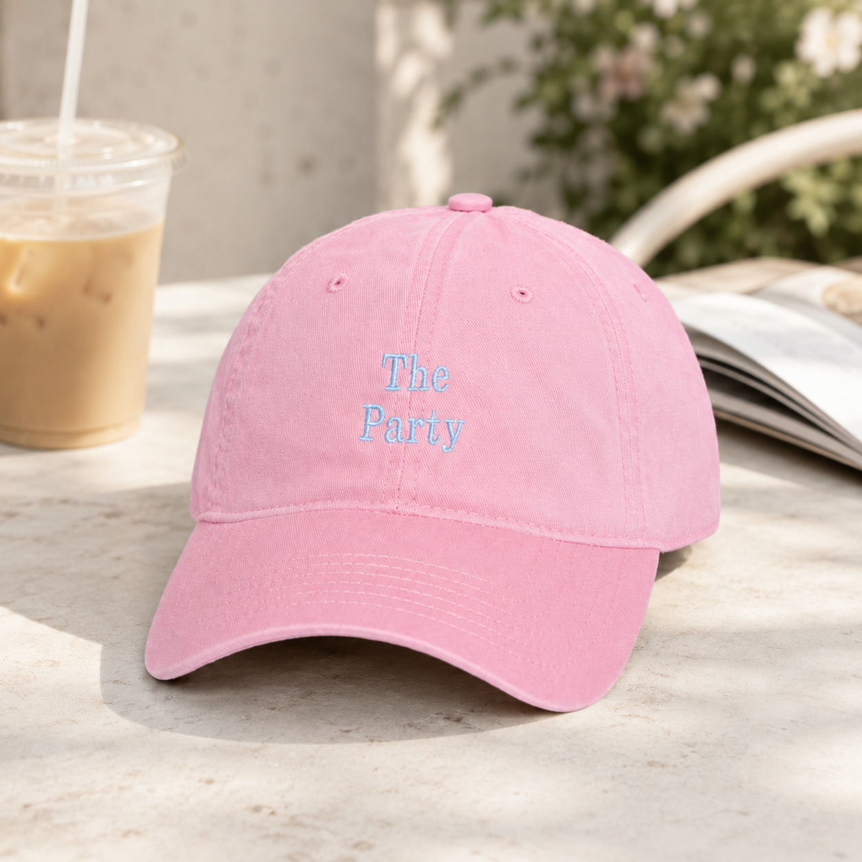 Personalized Bride Squad Baseball Cap With Custom Embroidery