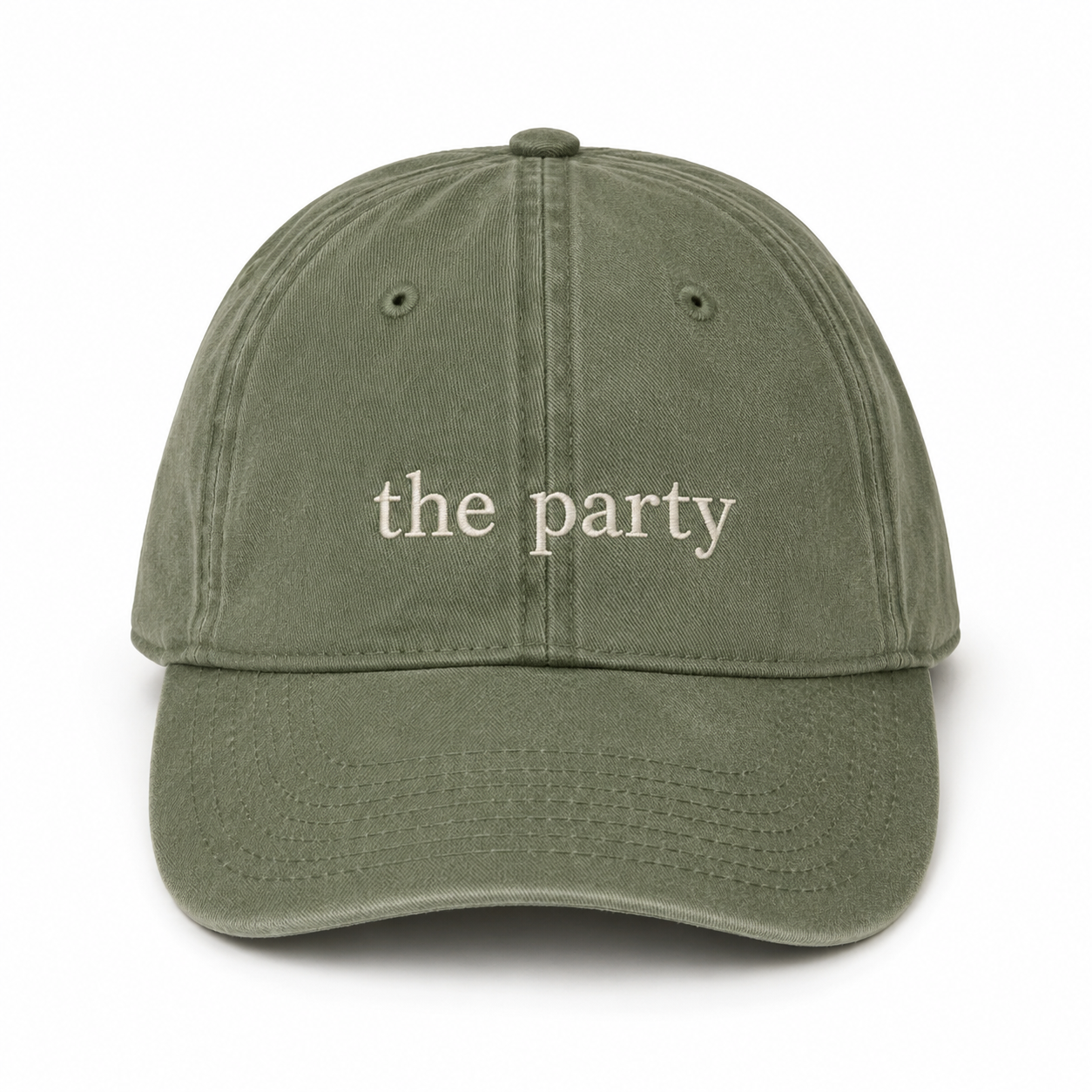 Personalized Bride Squad Baseball Cap With Custom Embroidery