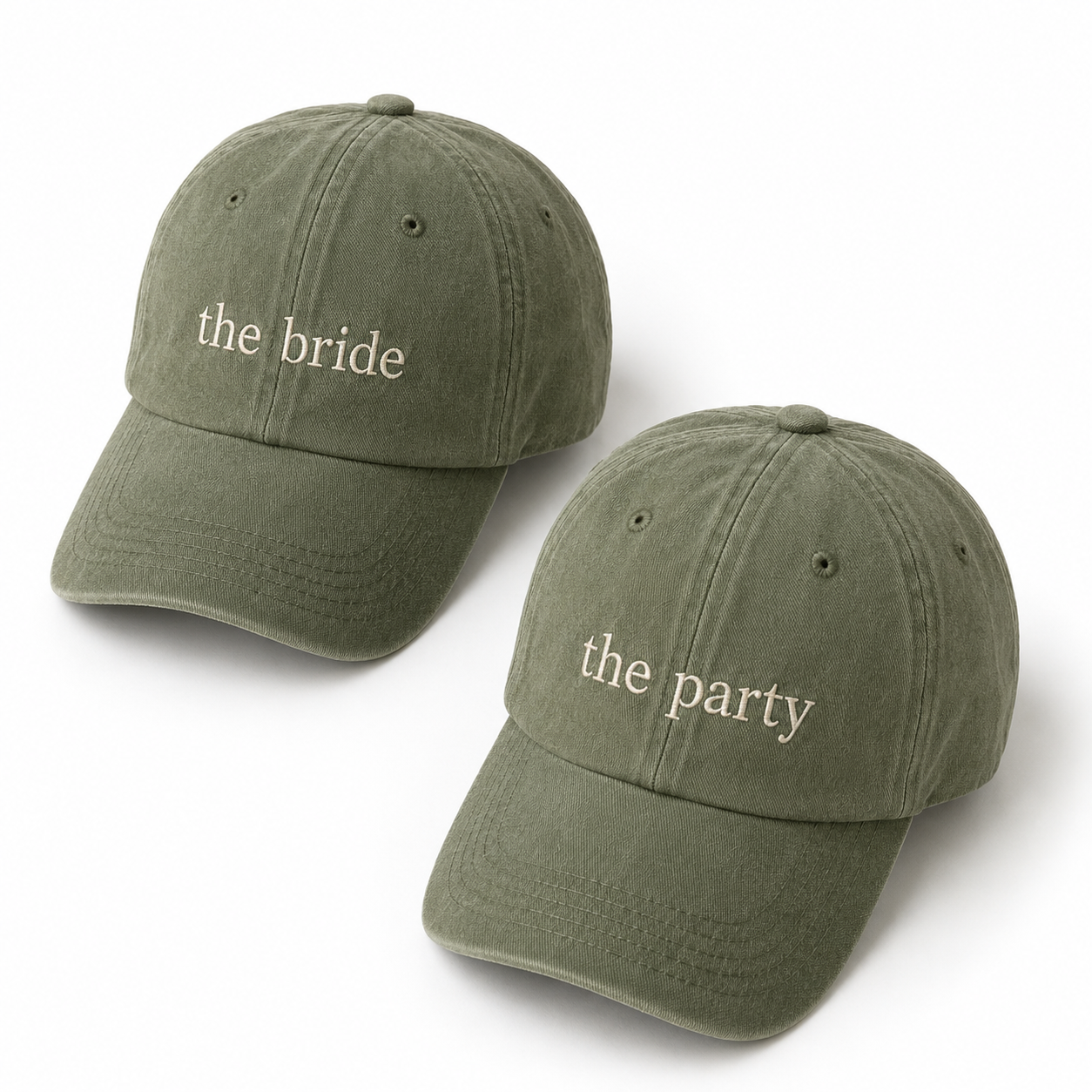 Personalized Bride Squad Baseball Cap for Bachelorette Party