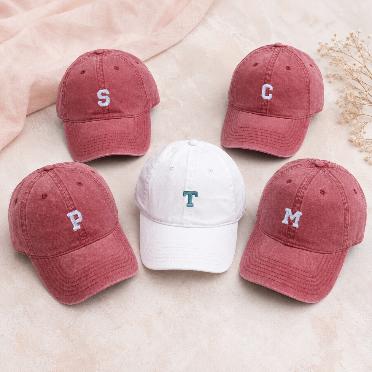 Personalized Bride Squad Baseball Cap for Bachelorette Party