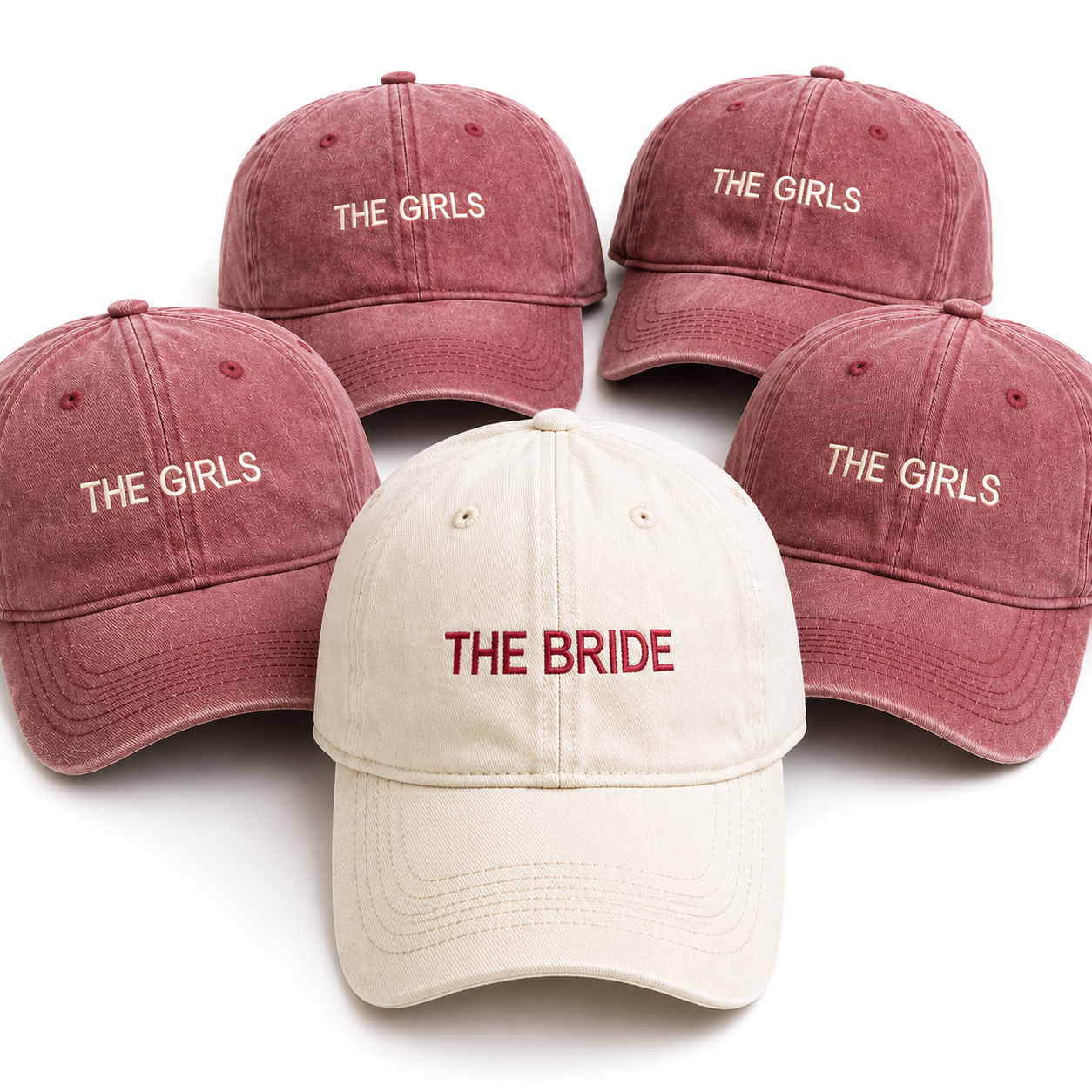 Personalized Bride Squad Cap for Bridal Shower Favor