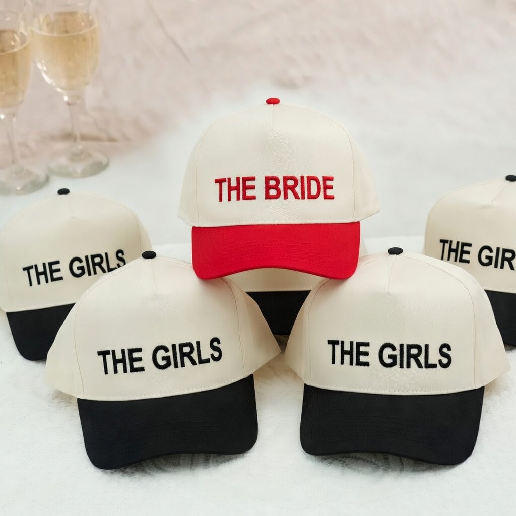Personalized Bride Squad Snapback Hat - Custom Bachelorette Party Snapback Hat