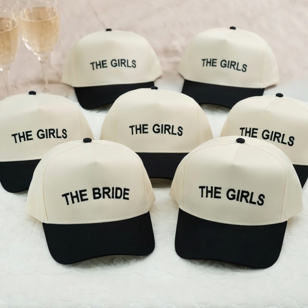 Personalized Bride Squad Snapback Hat - Custom Bachelorette Party Snapback Hat