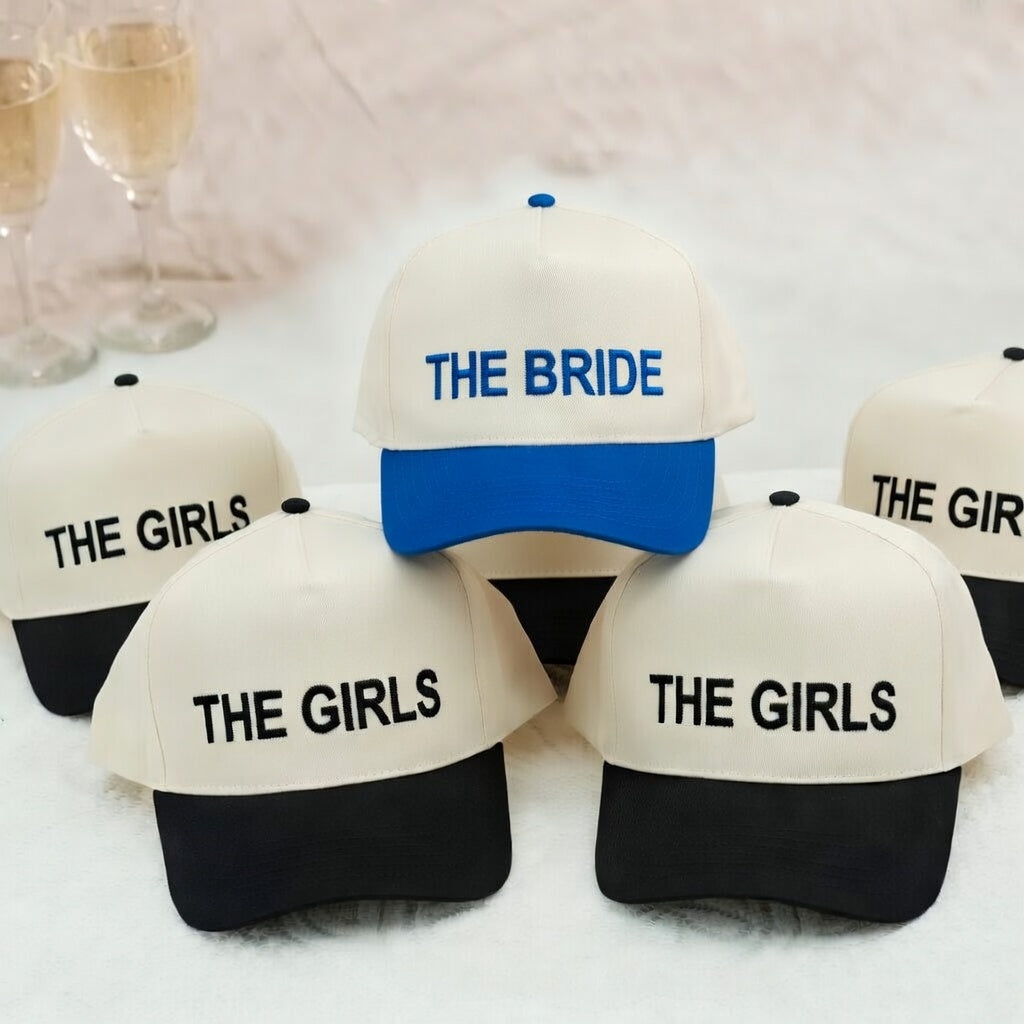 Personalized Bride Squad Snapback Hat - Custom Bachelorette Party Snapback Hat