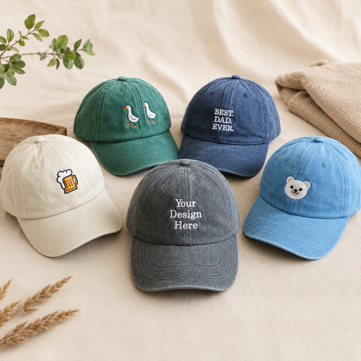 Personalized Embroidered Baseball Cap
