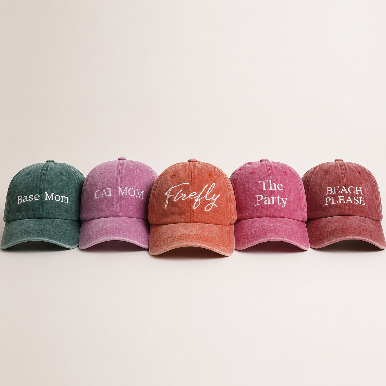 Personalized Embroidered Baseball Cap