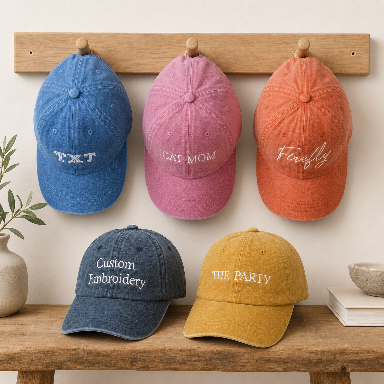 Personalized Embroidered Baseball Cap