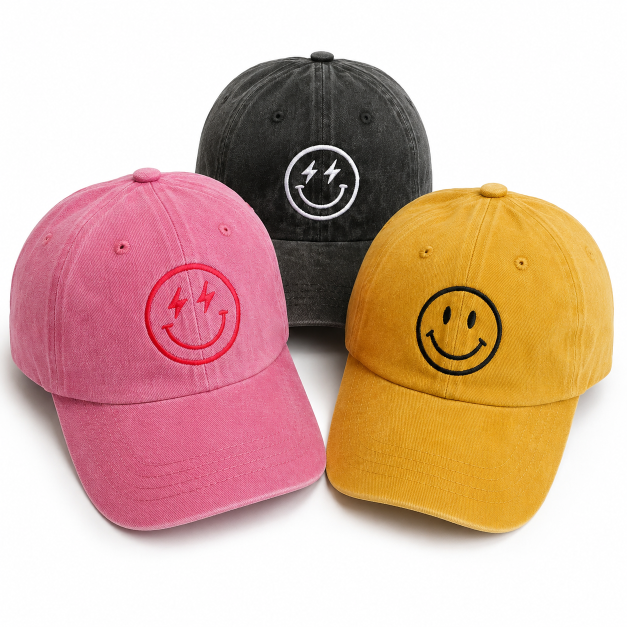 Personalized Embroidered Cap With Custom Text or Initials