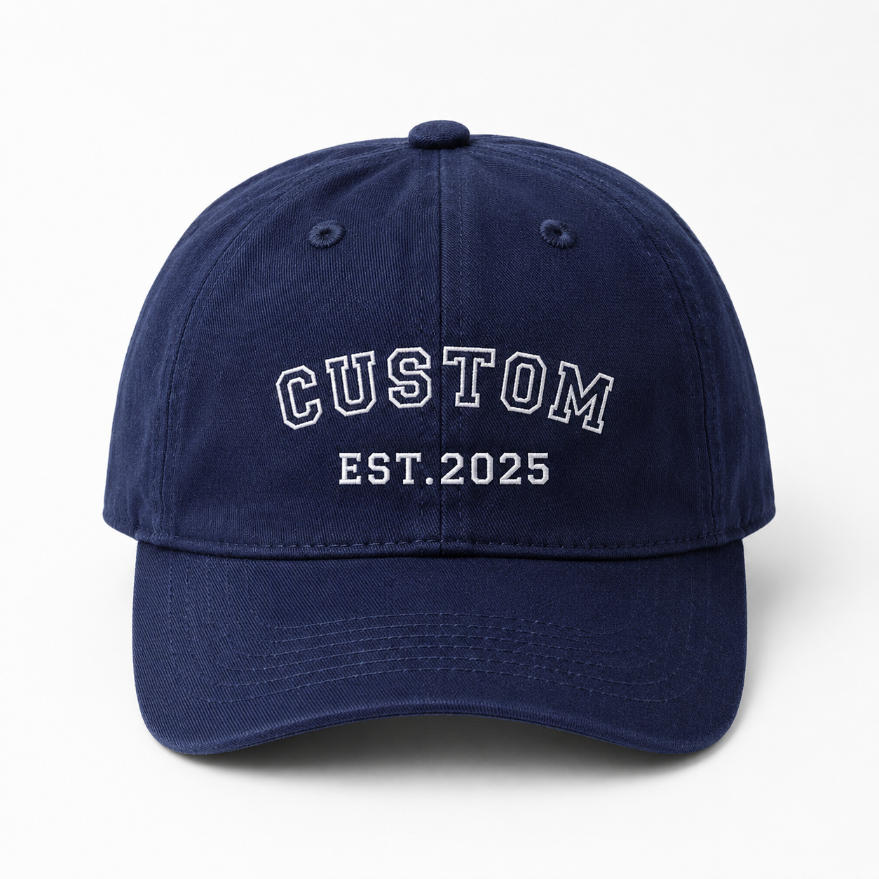 Personalized Embroidered Hat With Custom Logo or Text