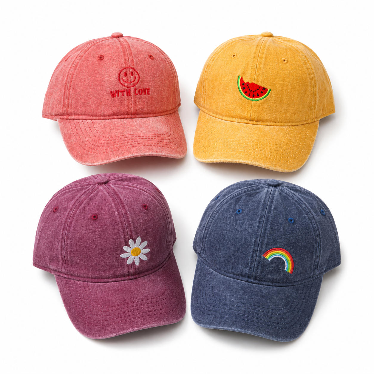 Personalized Embroidered Hat With Custom Logo or Text