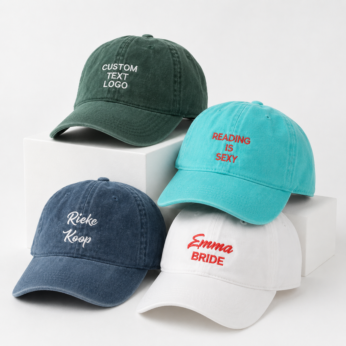 Personalized Embroidered Hat for Club and Wedding Party Gifts