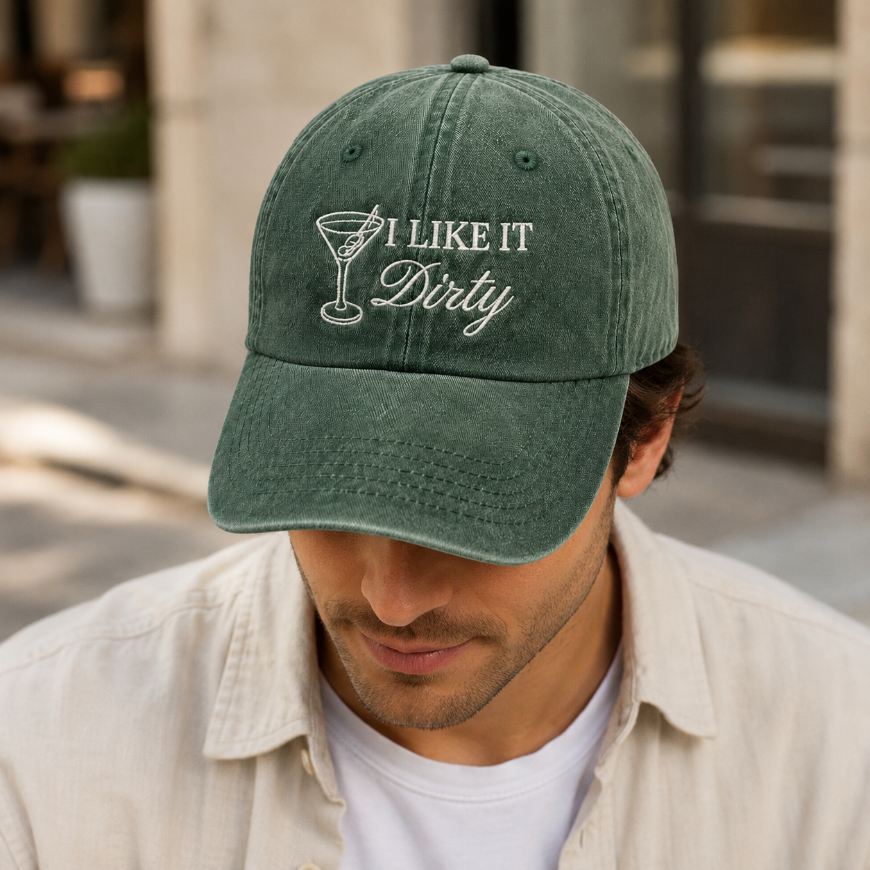 Personalized Embroidered Hat with Custom Text