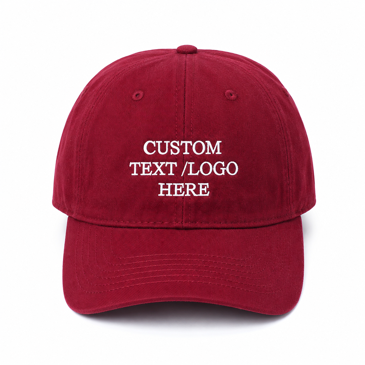 Personalized Embroidered Hat with Custom Text