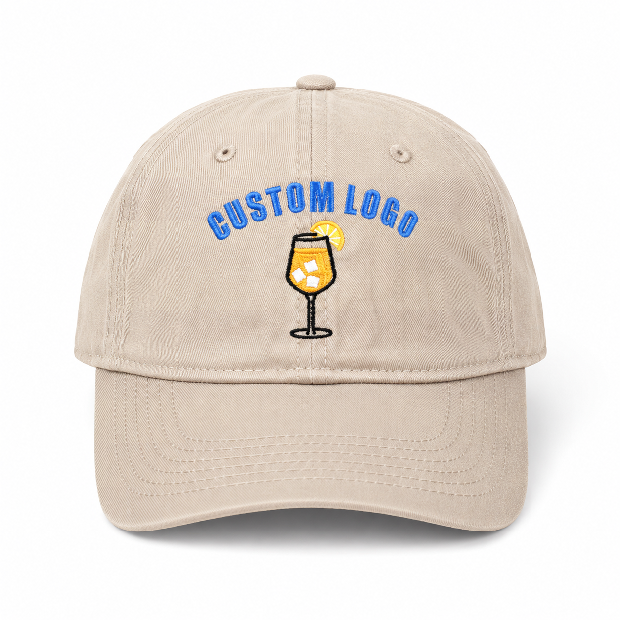 Personalized Embroidered Hat with Custom Text