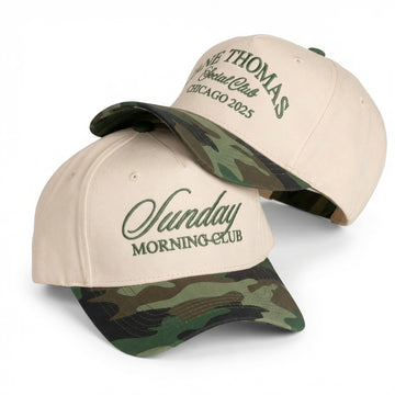 Personalized Embroidered Snapback Hat – Custom Text or Logo