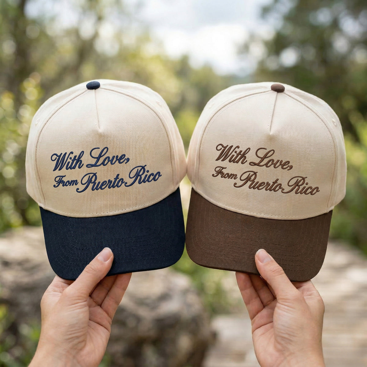 Custom Embroidered Snapback Cap – With Love Personalized Hat