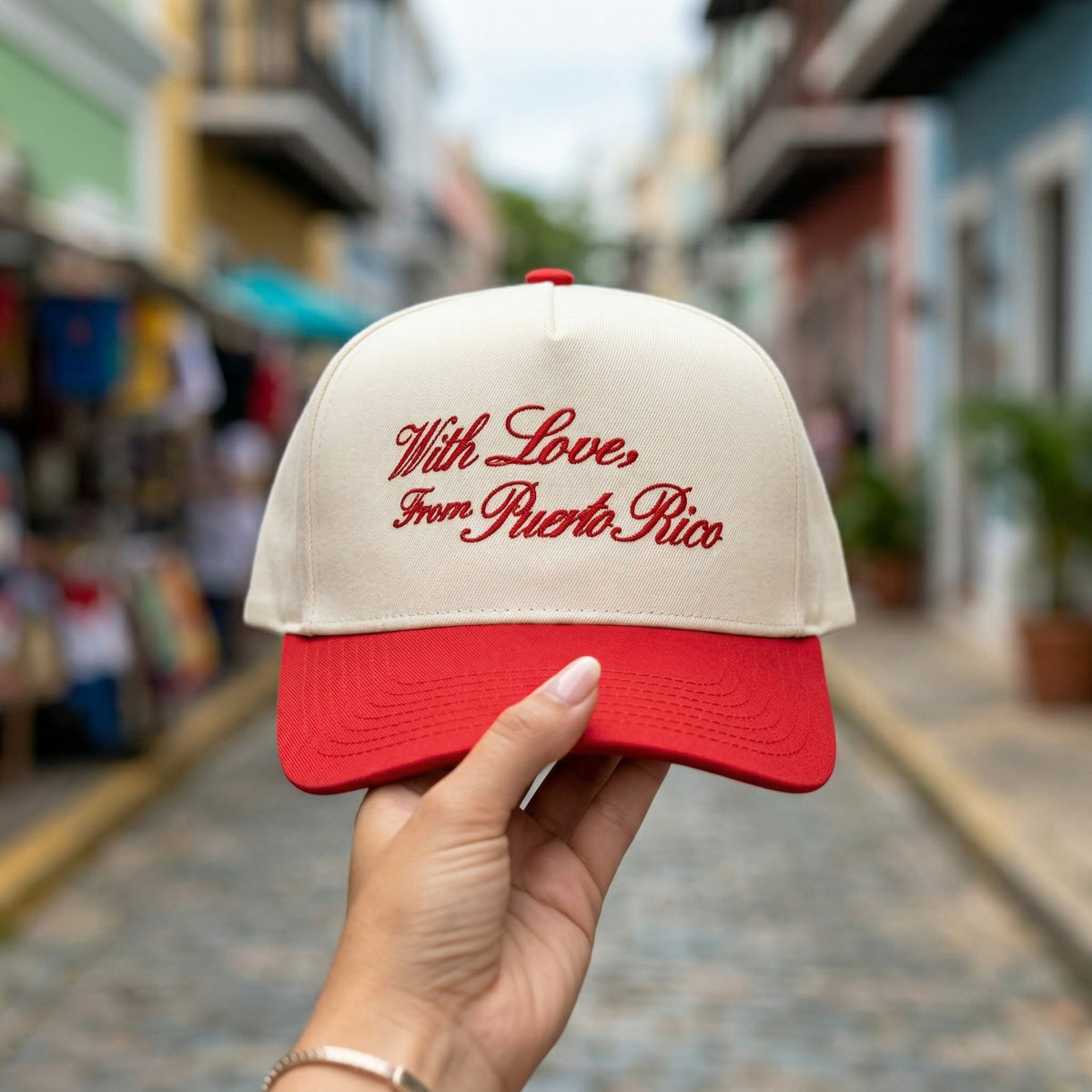 Custom Embroidered Snapback Cap – With Love Personalized Hat