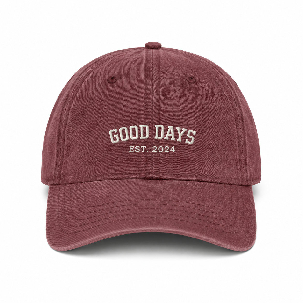Personalized Embroidered Unisex Hat With Custom Text or Monogram