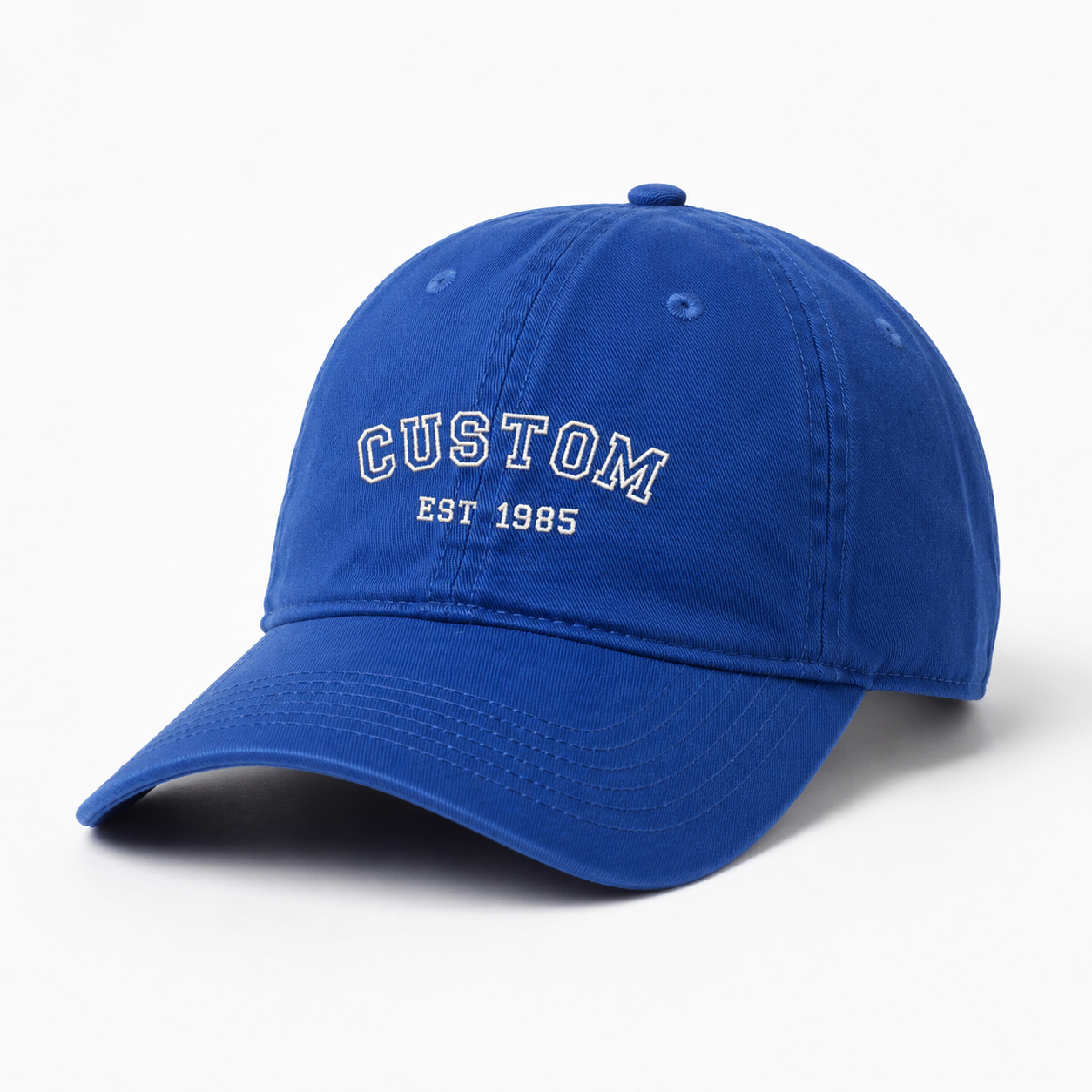 Personalized Embroidered Unisex Hat With Custom Text or Monogram