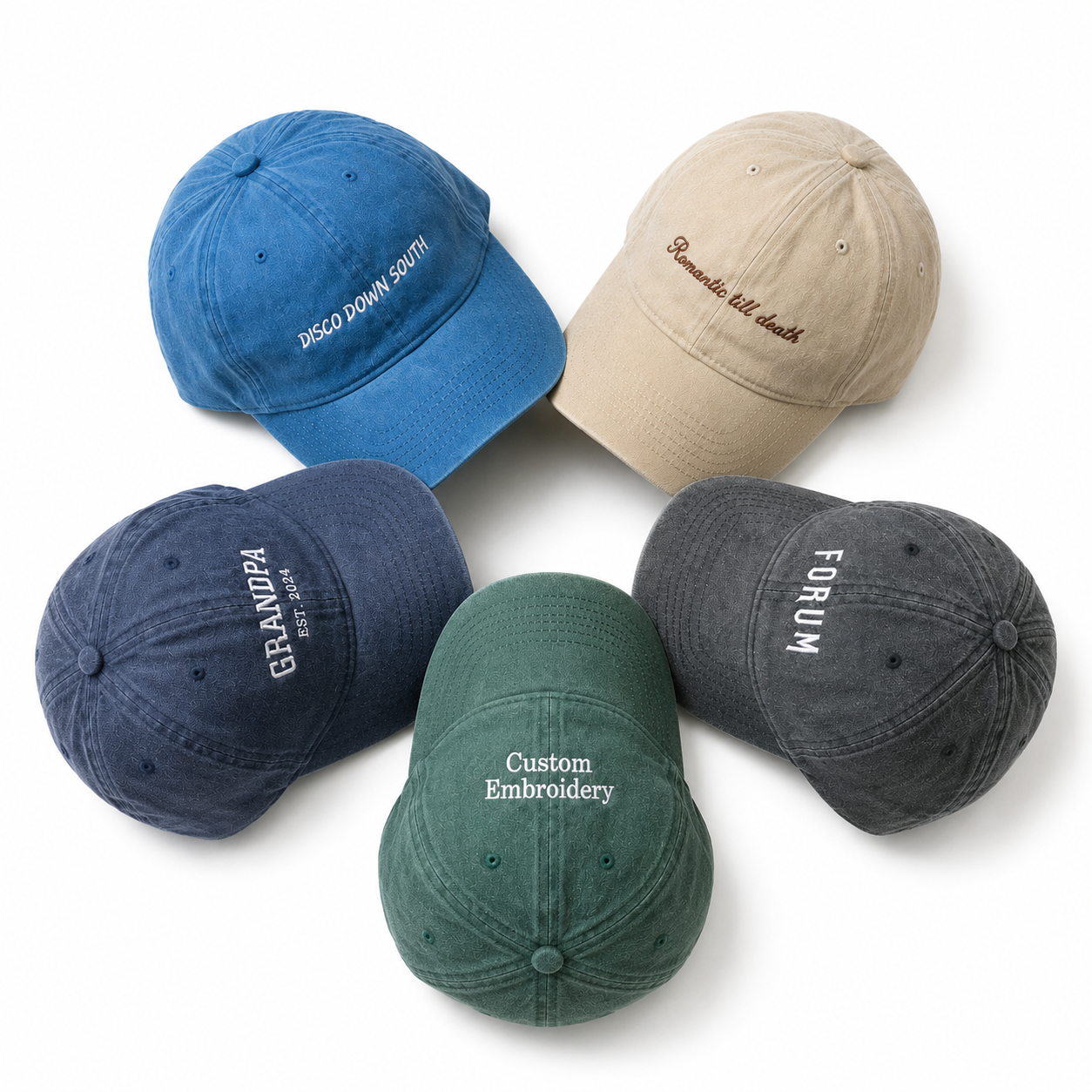 Personalized Hat with Name or Logo