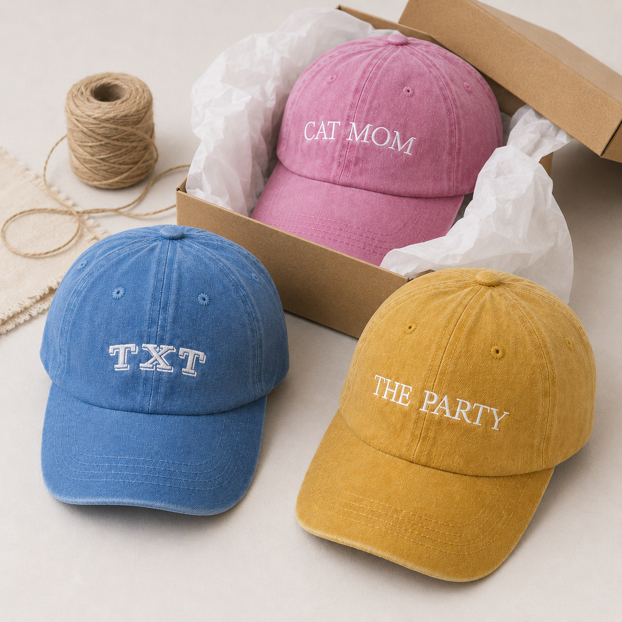 Personalized Hat with Name or Logo